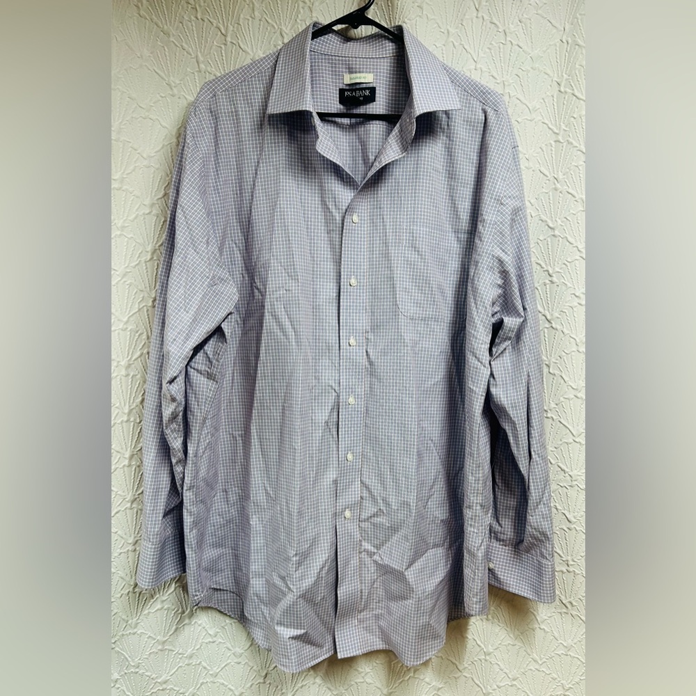Jos.A.Bank Size 18 34/35 Tailored Fit Button Down